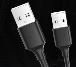 USB to USB Extension Cable Type A Male to Male USB 2.0 Extender USB 1 Metre Cable Extension